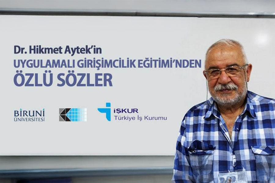 Uygulamalı Girişimcilik Eğitiminden Girişimci Adaylarına Nasihatler