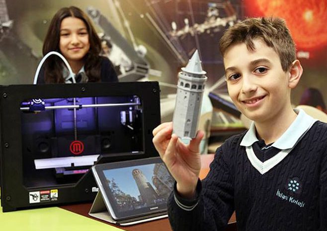 Hayal Kurmak Güzeldir. 3D Yazıcılar Öğrencilerle Buluştu